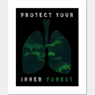 Protect Your Inner Forest Posters and Art